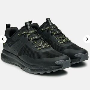 KURU ATOM Trail Shoes - Black and Green Size 11